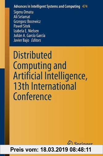 Gebr. - Distributed Computing and Artificial Intelligence, 13th International Conference (Advances in Intelligent Systems and Computing)