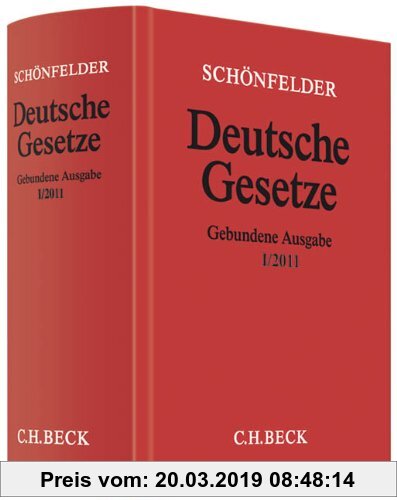 Gebr. - Deutsche Gesetze Gebundene Ausgabe I/2011
