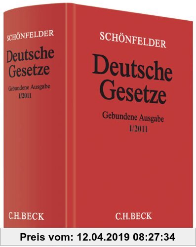 Gebr. - Deutsche Gesetze Gebundene Ausgabe I/2011