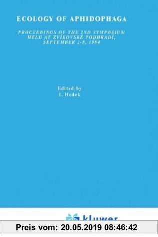 Gebr. - Ecology of Aphidophaga (Series Entomologica)