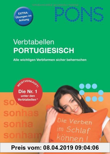 Gebr. - PONS Verbtabellen Portugiesisch: Alle wichtigen Verbformen sicher beherrschen