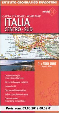 Gebr. - Italia centro-sud 1:500 000. Ediz. multilingue