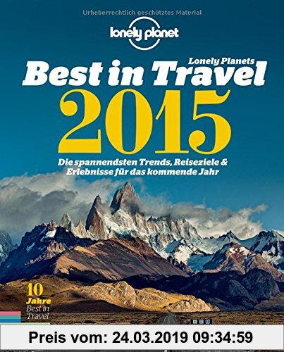Gebr. - Lonely Planet Bildband Best in Travel 2015