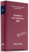 Gebr. - Handbuch zur Lohnsteuer 2008: Rechtsstand: 1. Januar 2008