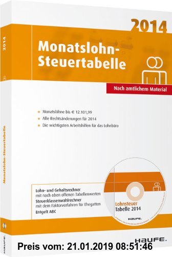 Gebr. - Monatslohn-Steuertabelle 2014: Alles für eine schnelle und korrekte Lohn- und Gehaltsabrechnung