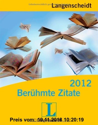 Gebr. - Langenscheidt Sprachkalender Berühmte Zitate 2012 - Abreißkalender