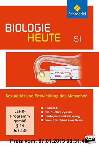 Gebr. - Biologie heute entdecken - Ausgabe 2003 für die Sekundarstufe I: Sexualität und Entwicklung des Menschen: Einzelplatzlizenz (Biologie heute SI