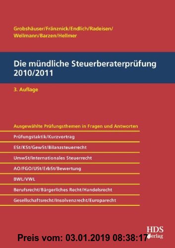 Gebr. - Die mündliche Steuerberaterprüfung 2010/2011