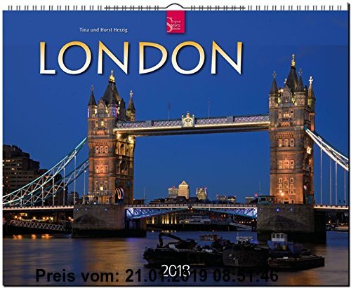 Gebr. - LONDON: Original Stürtz-Kalender 2018 - Großformat-Kalender 60 x 48 cm