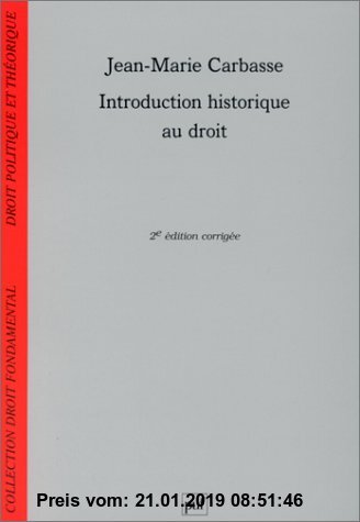 Gebr. - Introduction historique au droit (Droit Fondamental)