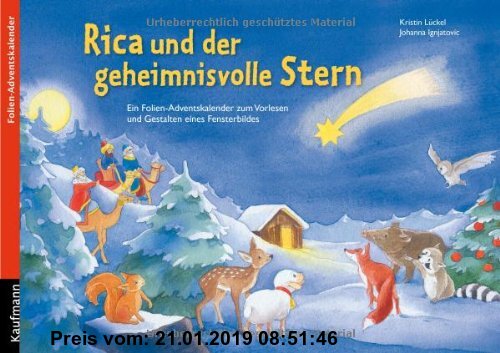 Gebr. - Rica und der geheimnisvolle Stern. Ein Folien-Adventskalender zum Vorlesen und Gestalten eines Fensterbildes