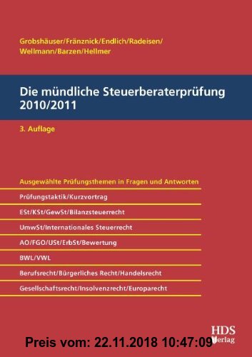 Gebr. - Die mündliche Steuerberaterprüfung 2010/2011
