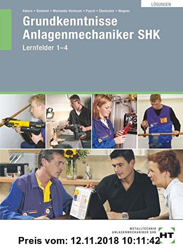 Lösungen Grundkenntnisse Anlagenmechaniker SHK