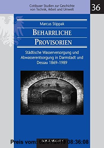 Gebr. - Beharrliche Provisorien: Städtische Wasserversorgung und Abwasserentsorgung in Darmstadt und Dessau 1869 - 1989 (Cottbuser Studien zur Geschic