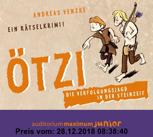 Gebr. - Ötzi - Die Verfolgungsjagd in der Steinzeit: Ein Rätselkrimi