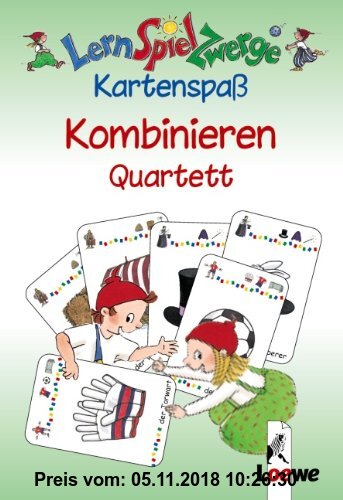 Gebr. - LernSpielZwerge, Kartenspaß : Kombinieren, Quartett (Kartenspiel)