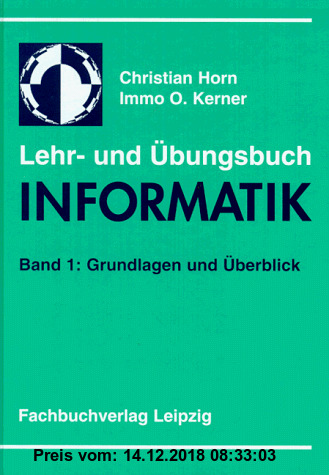 Gebr. - Lehr- und Übungsbuch Informatik, Bd.1, Grundlagen und Überblick