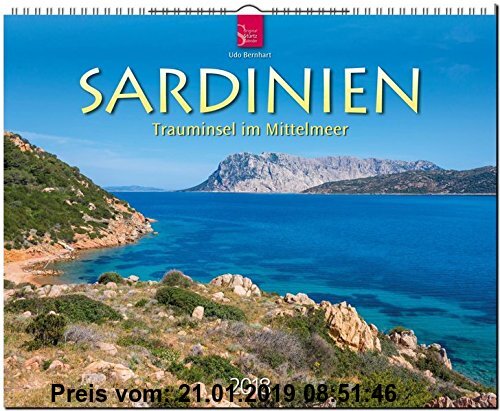 Gebr. - SARDINIEN - Trauminsel im Mittelmeer: Original Stürtz-Kalender 2018 - Großformat-Kalender 60 x 48 cm