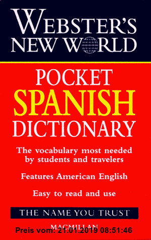 Gebr. - Webster's New World Pocket Spanish Dictionary: Spanish-English English-Spanish