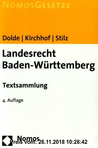 Gebr. - Landesrecht Baden-Württemberg: Textsammlung