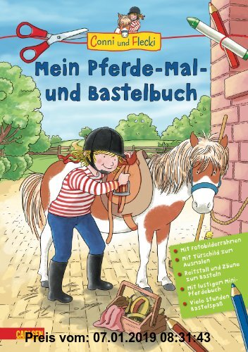Gebr. - Conni und Flecki: Conni und Flecki: Mein Pferde-Mal- und Bastelbuch