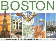 Gebr. - Rand McNally Boston Popout Map: Greater & Downtown Boston, Beacon Hill, Harvard Square, Subway