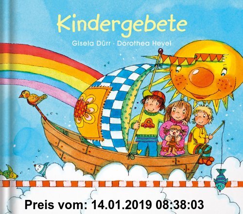 Gebr. - Kindergebete - Illustriertes Geschenkbuch, Illustrationen von Gisela Dürr, Texte von Dorothea Heyel