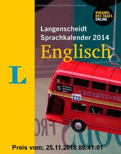 Gebr. - Langenscheidt Sprachkalender 2014 Englisch - Kalender