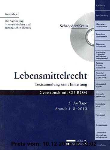 Gebr. - Lebensmittelrecht: Textsammlung samt Einleitung (Gesetzbuch)