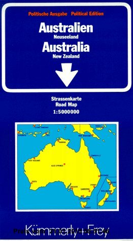Gebr. - Kümmerly & Frey Karten, Australien, Neuseeland (International road maps)