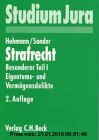 Strafrecht, Besonderer Teil, Bd.1, Eigentums- und Vermögensdelikte (Studium Jura)