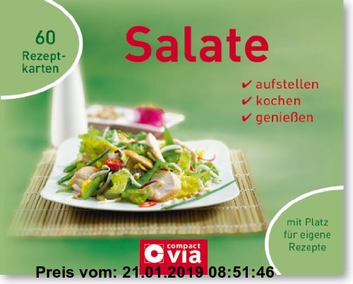 Gebr. - Salate: Ringbuch mit Kochkarten