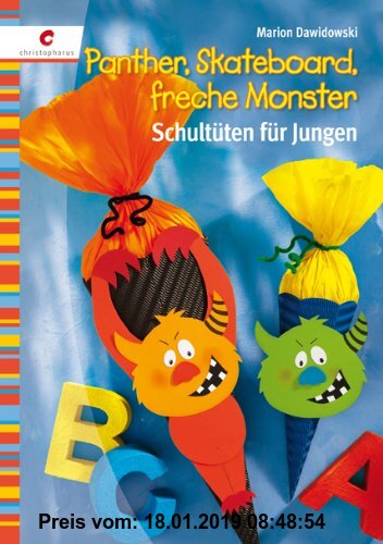 Gebr. - Panther, Skateboard, freche Monster: Schultüten für Jungen
