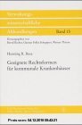 Gebr. - Geeignete Rechtsformen für kommunale Krankenhäuser