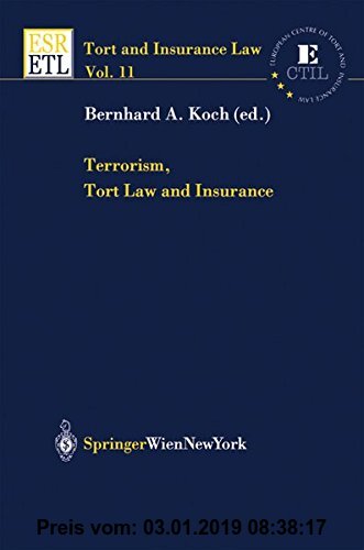 Gebr. - Terrorism, Tort Law and Insurance: A Comparative Survey