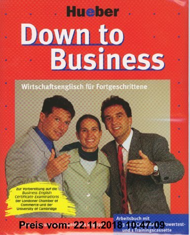 Gebr. - Down to Business, Arbeitsbuch u. 5 Cassetten