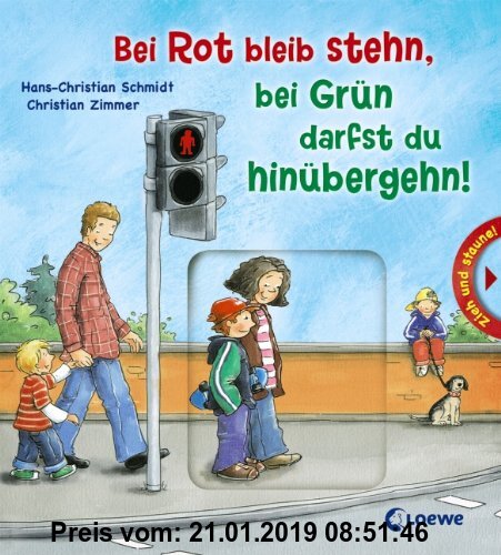 Gebr. - Bei Rot bleib stehn, bei Grün darfst du hinübergehn!