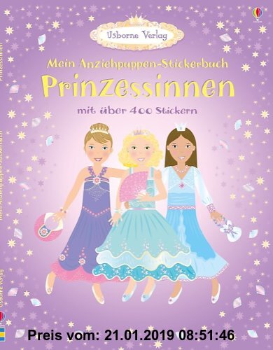 Gebr. - Mein Anziehpuppen-Stickerbuch: Prinzessinnen