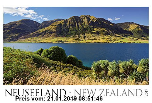 Gebr. - Neuseeland 2017 - New Zealand - Bildkalender XXL (68 x 46) - Landschaftskalender - Naturkalender