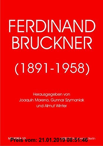 Gebr. - Ferdinand Bruckner (1891-1958) (Memoria)