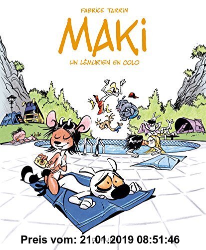 Gebr. - Maki, Tome 1 : Un lémurien en colo