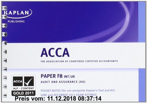 Gebr. - F8 Audit and Assurance AA (INT/UK) - Pocket Notes (Acca)