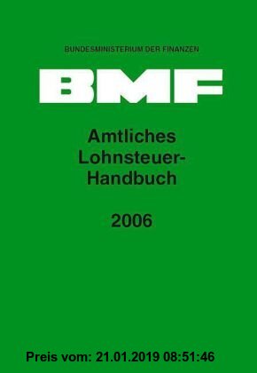 Gebr. - Amtliches Lohnsteuer Handbuch 2006