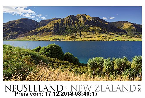 Gebr. - Neuseeland 2017 - New Zealand - Bildkalender XXL (68 x 46) - Landschaftskalender - Naturkalender