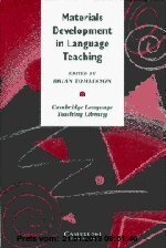 Gebr. - Materials Development in Language Teaching (Cambridge Language Teaching Library)