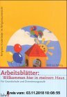 Gebr. - Arbeitsblätter: Willkommen hier in meinem Haus