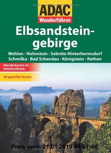 Gebr. - ADAC Wanderführer Elbsandsteingebirge