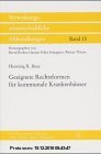 Gebr. - Geeignete Rechtsformen für kommunale Krankenhäuser