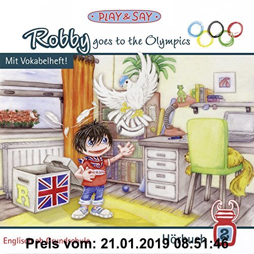 Gebr. - Play & Say Hörbuch Nr. 2: Robby goes to the Olympics