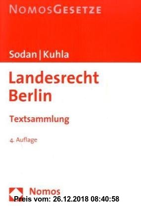 Gebr. - Landesrecht Berlin: Textsammlung, Rechtsstand: 1. August 2008